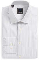 Thumbnail for your product : David Donahue Regular Fit Stripe Dress Shirt