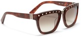 Thumbnail for your product : Nobrand Rockstud plastic square sunglasses