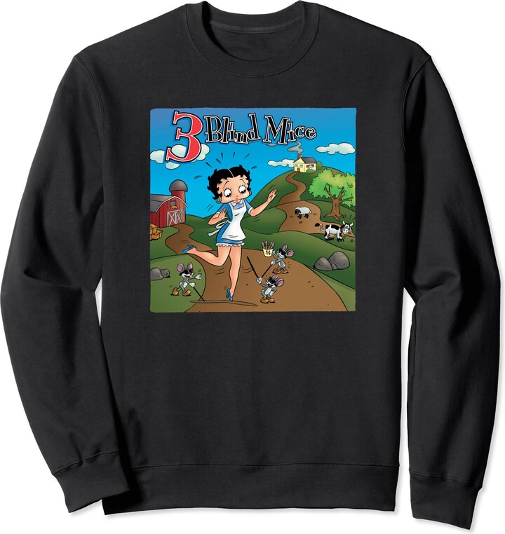 Betty Boop Three Blind Mice Sweatshirt