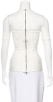Thumbnail for your product : Herve Leger Mesh-Trimmed Bandage Top