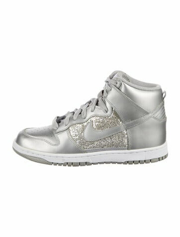 Nike Dunk High 'Metallic Silver' Sneakers Metallic - ShopStyle