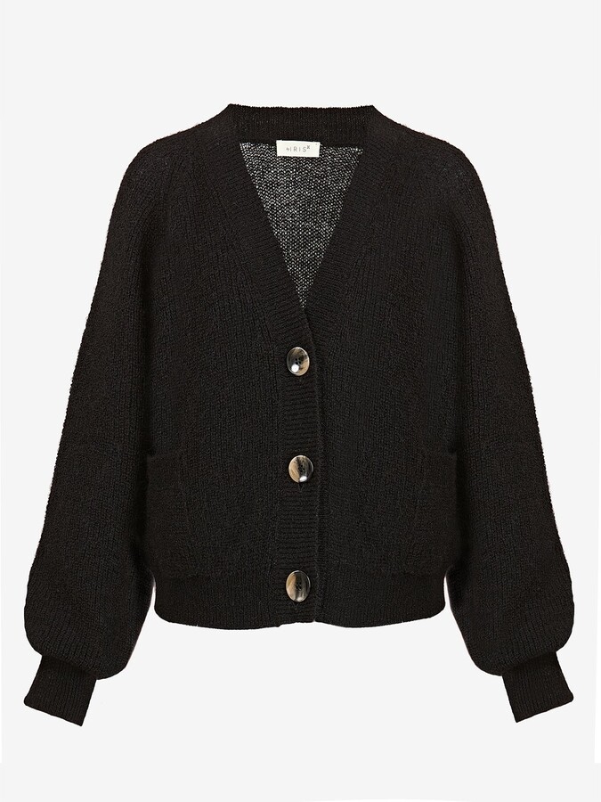Black Mohair Cardigan | Shop The Largest Collection | ShopStyle