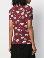 Thumbnail for your product : Ferragamo Pre-Owned 1970''s Floral Polo Shirt