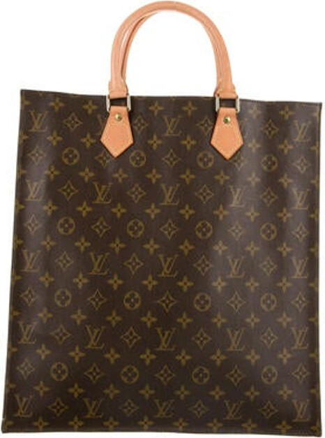 Louis Vuitton Monogram Taurillon Sac Plat Tote Bag