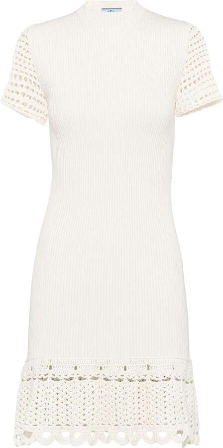 Prada White Women's Dresses | ShopStyle