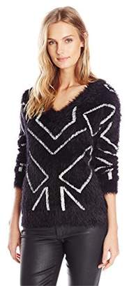 Buffalo David Bitton Women's Bygelle Long-Sleeve Sweater