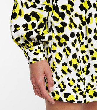 Diane von Furstenberg Susanna leopard-print crepe jumpsuit