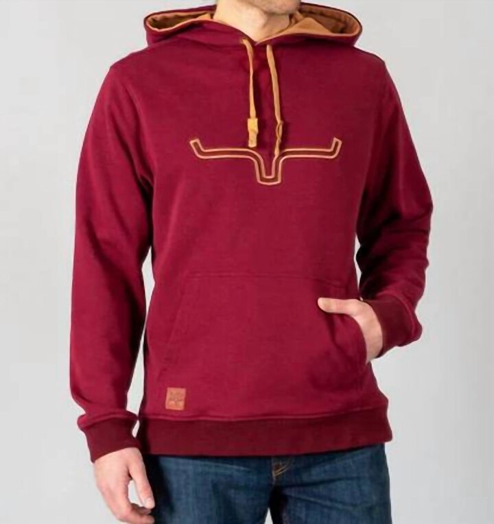 Kimes Ranch Fast Talker Hoodie In Burgundy