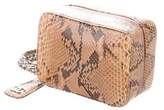 Thumbnail for your product : Chanel Python Zip Wristlet