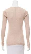 Thumbnail for your product : Inhabit Scoop Neck Long Sleeve Top