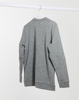 Thumbnail for your product : Nike Training therma crew neck sweat with pocket in grey