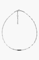 Thumbnail for your product : John Hardy 'Bamboo - Lava' Pavé Sapphire Single Row Necklace