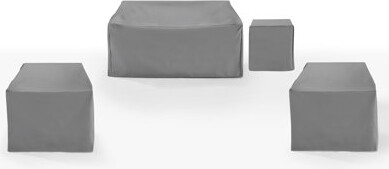 Rebrilliant Furniture Covers Outdoor Conversation Set Cover