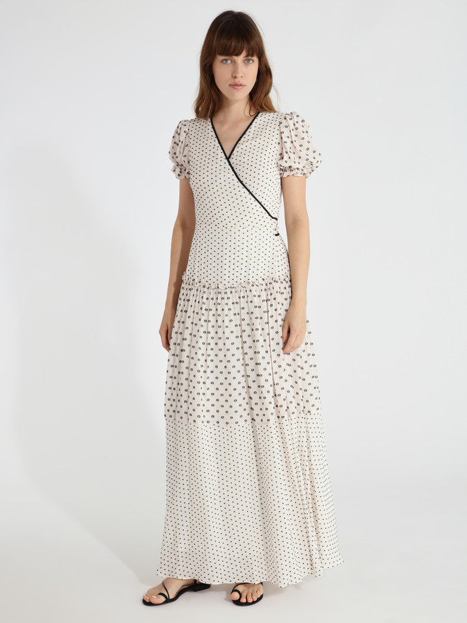 dvf maxi dress sale