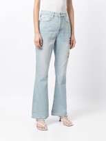 Thumbnail for your product : Fiorucci Brooke logo-print jeans