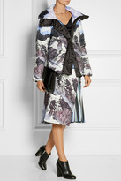 Thumbnail for your product : Peter Pilotto Printed quilted down coat
