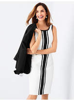 Thumbnail for your product : Talbots Textured Stripe Sheath