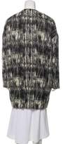 Thumbnail for your product : Nili Lotan Wool-Blend Knee-Length Coat