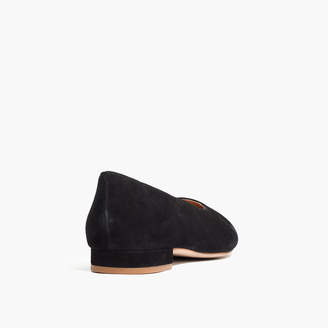 Madewell The Leia Ballet Flat in Suede