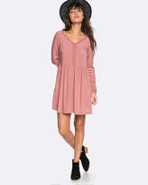 Thumbnail for your product : Roxy Womens Feel Alone Long Sleeved Dress