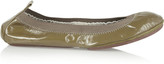Thumbnail for your product : Yosi Samra Patent-leather ballet flats