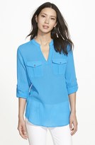 Thumbnail for your product : Vince Camuto Split Neck Tunic