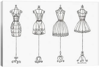 iCanvas icanvasart Vanity Dress Forms By Bella Pillar