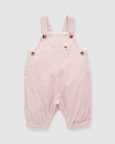 Thumbnail for your product : Purebaby Red Sleeveless - Woodland Overalls - Babies - Size 00 at The Iconic