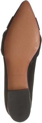 camila leather skimmer flat