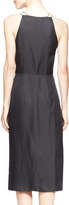Thumbnail for your product : The Row Strapless Geometric Jacquard Dress