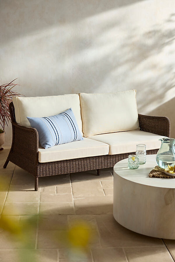 Harbor All Weather Wicker Two Seat Sofa