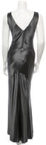 Thumbnail for your product : Alberta Ferretti Silk Evening Gown
