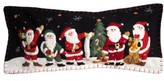 Thumbnail for your product : New World Arts Five Santas Accent Pillow