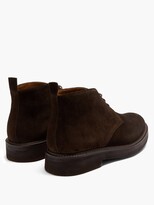 Thumbnail for your product : Grenson Clement Suede Desert Boots - Brown