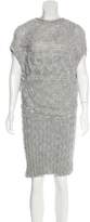 Thumbnail for your product : Valentino Open Knit Midi Dress