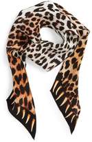 Thumbnail for your product : ROCKINS Leopard Teeth Skinny Silk Scarf