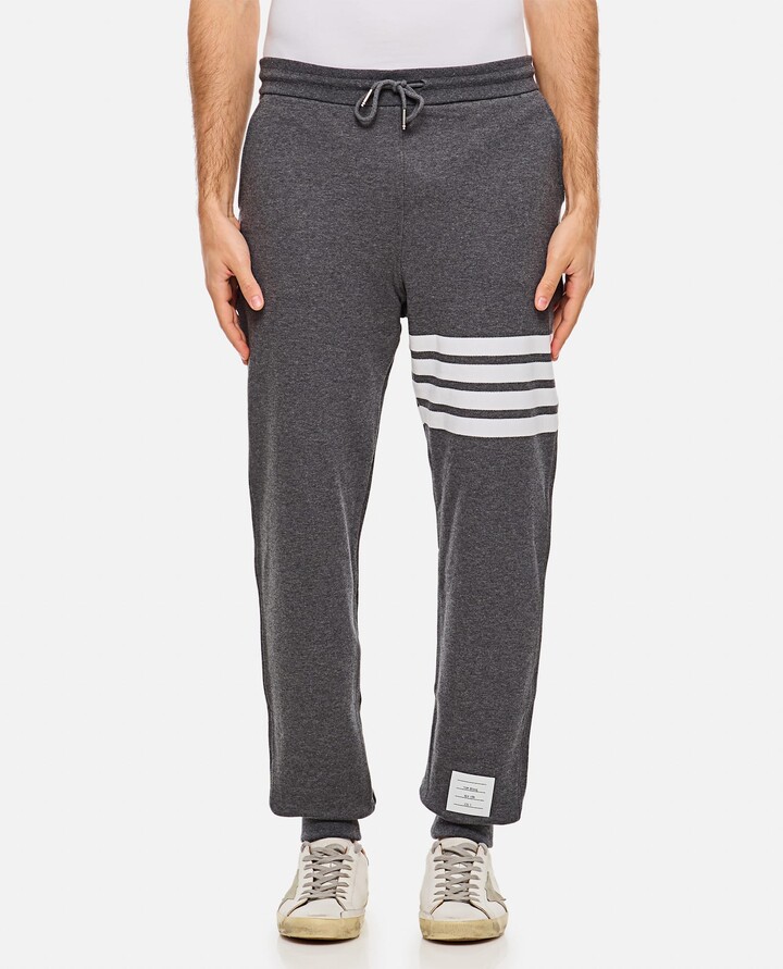 Thom Browne Classic Sweatpant In Classic Loopback W/ Engineered 4 Bar