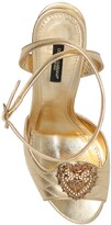 Thumbnail for your product : Dolce & Gabbana Stiletto Heeled Sandals Women's Gold