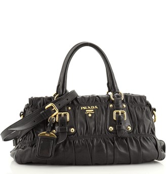 prada gaufre leather bag