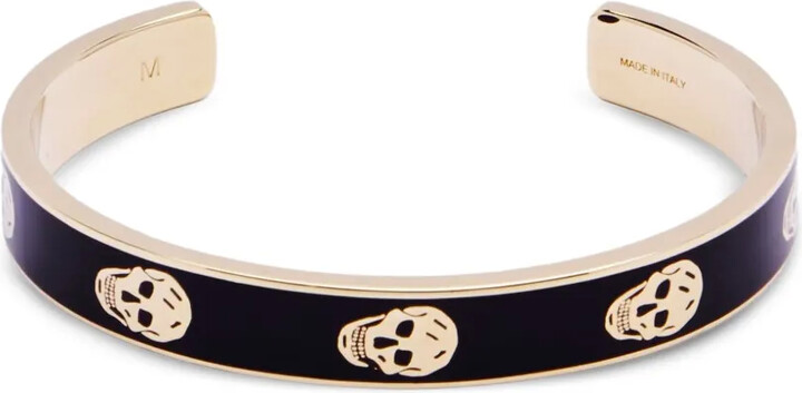 Alexander McQueen Skull-Embellished Bracelet