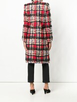 Thumbnail for your product : Alexandre Vauthier Oversized Check Coat