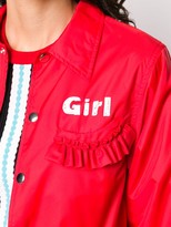 Thumbnail for your product : COMME DES GARÇONS GIRL Embroidered Bomber Jacket