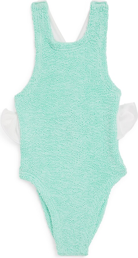 Hunza G Ruffle-Trim Lara Swimsuit