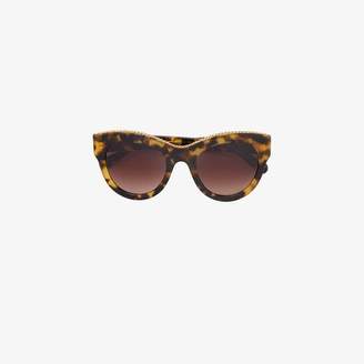 Stella McCartney Eyewear Eyewear tortoiseshell Havana Oversized Square Sunglasses