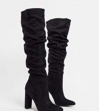 black slouch booties