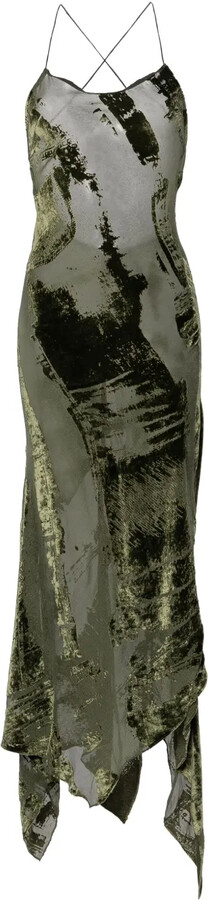 Velvet Devoré Maxi Dress