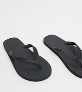 wide fit flip flops mens