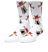 Thumbnail for your product : 40's & Shorties 40's Original Socks in White, Twerk Original Socks