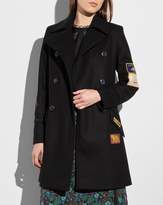 Thumbnail for your product : Coach Military Patch Naval Coat