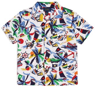 Ralph Lauren Kids Cotton Nautical Print Shirt (2-4 Years)
